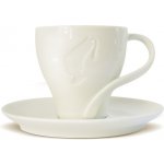 Julius Meinl Ivory Premium bílý porcelánový šálek s podšálkem pro Espresso 60 ml – Hledejceny.cz