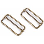 Prima-obchod Posunovač na popruhy šíře 50 mm, barva 2 staromosaz – Hledejceny.cz