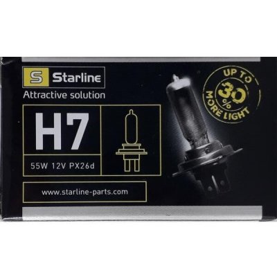 STARLINE žárovka H7 12V 55W PX26D (+30% více světla) | Zboží Auto