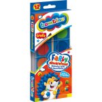 Bambino vodové barvy 28 mm + štětec 12 barevy – Hledejceny.cz