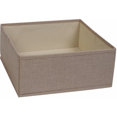 Compactor SANDY Sada 2 ks organizérů L 28 x 28 x 12 cm béžové – Zboží Dáma