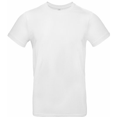 Silnější bavlněné pánské tričko bílá – Zboží Dáma