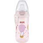 NUK FC Láhev PP Active Cup SI pítko růžová 300 ml – Hledejceny.cz