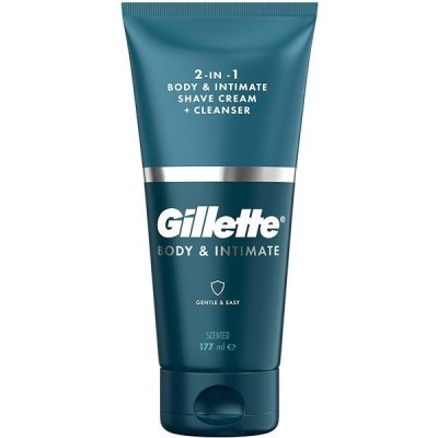 GILLETTE Intimate gél na holení intimních partií a mycí emulze 150 ml – Zboží Dáma