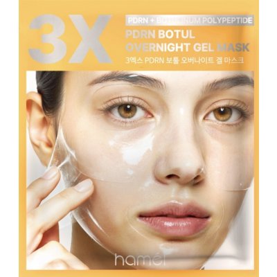 HAMÉL PDRN BOTUL OVERNIGHT GEL MASK Omlazující noční hydrogelová maska s PDRN a botoxovým efektem 34 g – Zboží Dáma