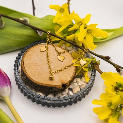 BRUNOshop Řetízek na nohu S0751 – Zboží Dáma