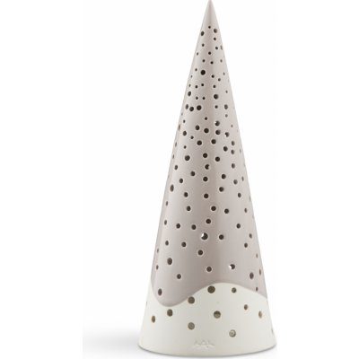 Svícen Nobili Tree Warm Grey 30 cm Kähler – Zboží Dáma