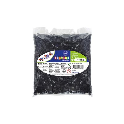 Playbox Zažehlovací korálky XL 1000 ks - černé – Hledejceny.cz
