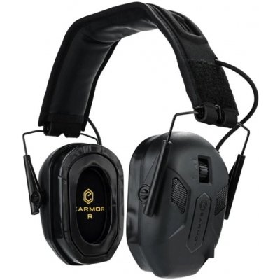 Elektronická střelecká sluchátka M300A Earmor černá – Zbozi.Blesk.cz