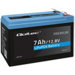 Qoltec 53711 LiFePO4 lithiová železná fosfátová 12,8V 7Ah 89,6 Wh BMS – Zboží Živě