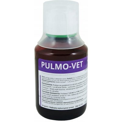 Vet Animal Pulmo vet na dýchací cesty pro holuby na rýmu a kašel 125 ml – Hledejceny.cz