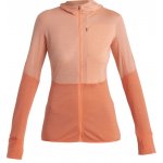 Icebreaker Wmns Merino 200 Realfleece Descender LS Zip Hoodie Glow/Tang/Cb – Zboží Mobilmania