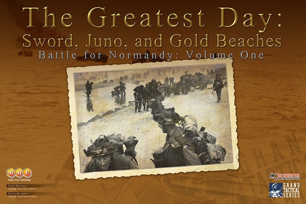 Multi-Man Publishing The Greatest Day Sword Juno and Gold Beaches