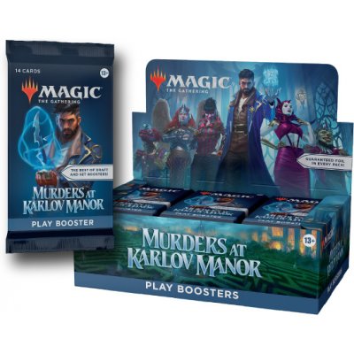 Wizards of the Coast Magic The Gathering Murders at Karlov Manor Play Booster – Zboží Mobilmania