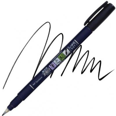 Kaligrafické pero Fudenosuke Tombow – Zboží Dáma Kaligrafické pero Fudenosuke Tombow – Zboží Dáma