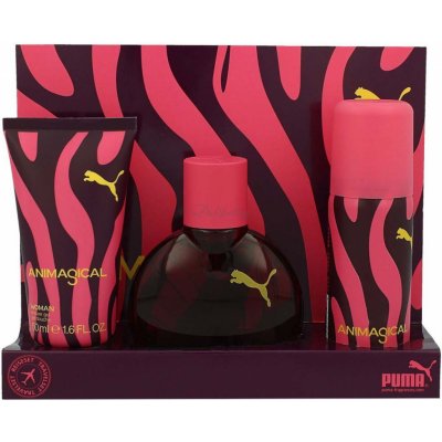 Puma Animagical Woman EDT 40 ml + sprchový gel 50 ml + deospray 50 ml dárková sada – Sleviste.cz