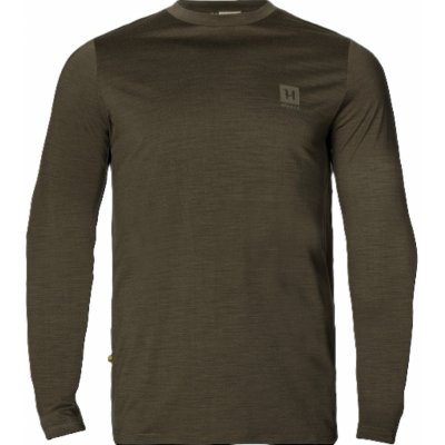 Košile Härkila Seeland Base all season L/S merino dlouhý rukáv Shadow brown – Zboží Dáma