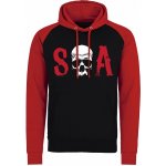 Sons of Anarchy mikina, SOA Baseball Black & Red – Hledejceny.cz