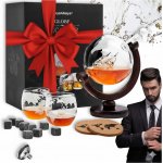 Sada na whisky Toys4Boys Globus - karafa a sklenice – Hledejceny.cz