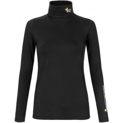 EQUESTRIAN QUEEN Dámská jezdecká mikina s rolákem Magdalene ČERNÁ – Zboží Mobilmania