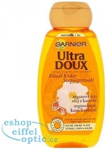 Garnier Ultra Doux vyživující šampon s arganovým olejem a olejem z kamélie  400 ml od 87 Kč - Heureka.cz