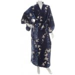 Japonské dámské kimono Yukata Sakura BLUE dlouhé