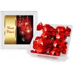 Selllot Pralinky v plastové krabičce Veselé Vánoce červené pralinky 112 g – Hledejceny.cz