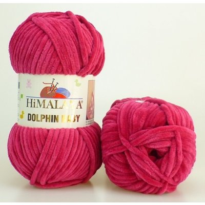 Himalaya příze Dolphin Baby 80310 růžově vínová – Zboží Mobilmania