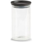Zeller Zavařovací Sklenice s plastovým víčkem černá 19577 950 ml – Zboží Mobilmania
