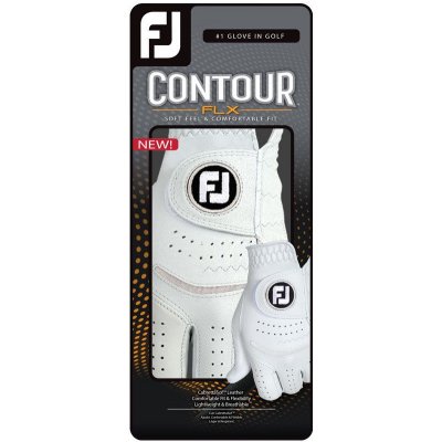 FootJoy Contour FLEX Womens Golf Glove bílá Levá S – Hledejceny.cz