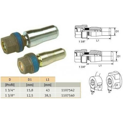 Šroub zajišťovací pro 1 3/8", L=38,5 mm – Hledejceny.cz