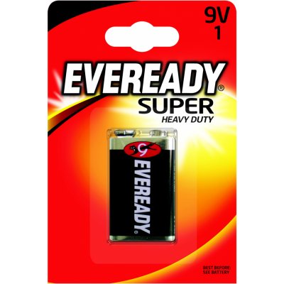 Energizer Eveready Super Heavy Duty 9V 1ks 7638900227543 – Hledejceny.cz