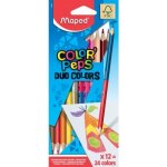 Maped Pastelky Color'Peps Duo 9829600 24 barev – Zboží Mobilmania