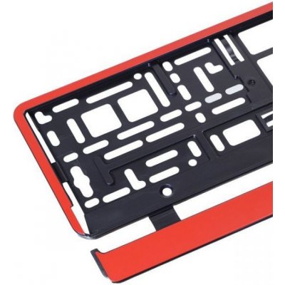 BAREVNÁ PODLOŽKA pod SPZ red strip 91568 | Zboží Auto