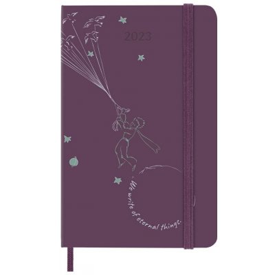 Moleskine Le Petit Prince A6 týdenní 2023 vínový – Zbozi.Blesk.cz