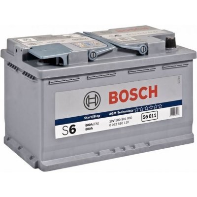 Bosch S6 12V 80Ah 800A 0 092 S60 110 – Zboží Mobilmania