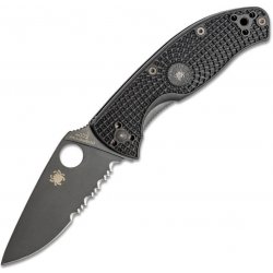 Spyderco Tenacious FRN Half-Serr.