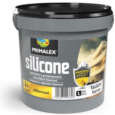 Primalex Fasádní barva Silikon 1 l bílá – Sleviste.cz