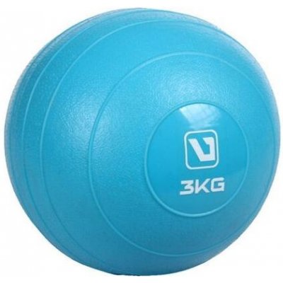 LiveUp Weight ball míč na cvičení modrá hmotnost 3 kg – Zbozi.Blesk.cz