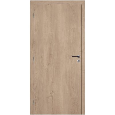 Solodoor 80 L, 820 × 1970 mm, fólie, levé, dub Western, plné 22000006520