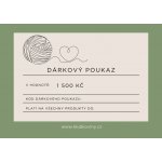 Dárkový poukaz 1500 Kč – Zboží Dáma