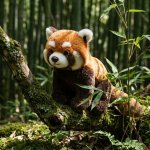 Rappa panda červená sedící 18 cm – Hledejceny.cz