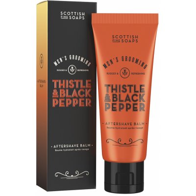 SCOTTISH FINE SOAPS Ostropestřec & Černý pepř Balzám po holení, 75 ml – Zboží Dáma