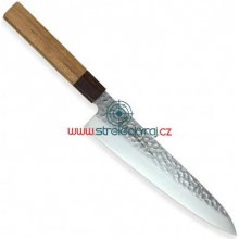 Sakai Takayuki nůž WA Gyuto VG 10 Zelkova Oktagon 210 mm