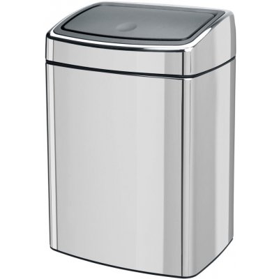 Brabantia Touch Bin 10 L čtvercový lesklá ocel 477201