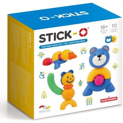 Magformers Stick-O Medvědi – Zboží Dáma