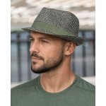 Krumlovanka letní klobouk Trilby Fa-40032 zelený – Sleviste.cz