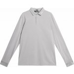 J.Lindeberg Tour Tech long sleeve mens Polo grey melange – Zboží Mobilmania