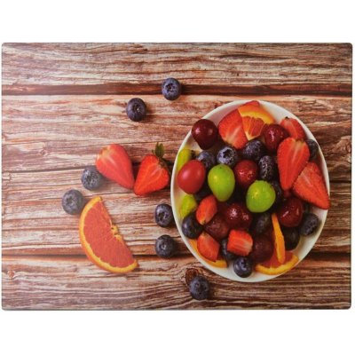 Mondex Mondex Krájecí prkénko Aria Fruits, kombinace barev, 40x30 cm – Zboží Mobilmania