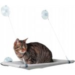 Trixie Odpočívadlo k připevnění na okno šedé 50 x 30 cm – Zbozi.Blesk.cz